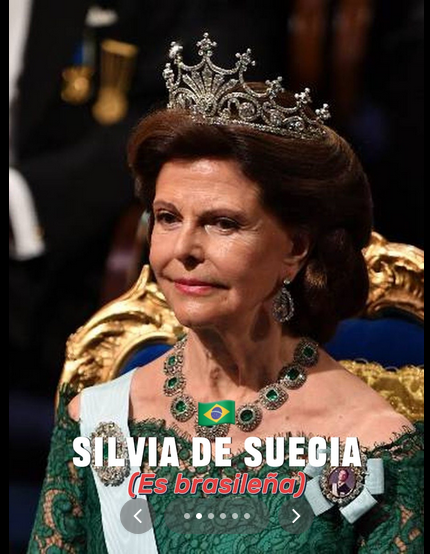 silvia de  suecia